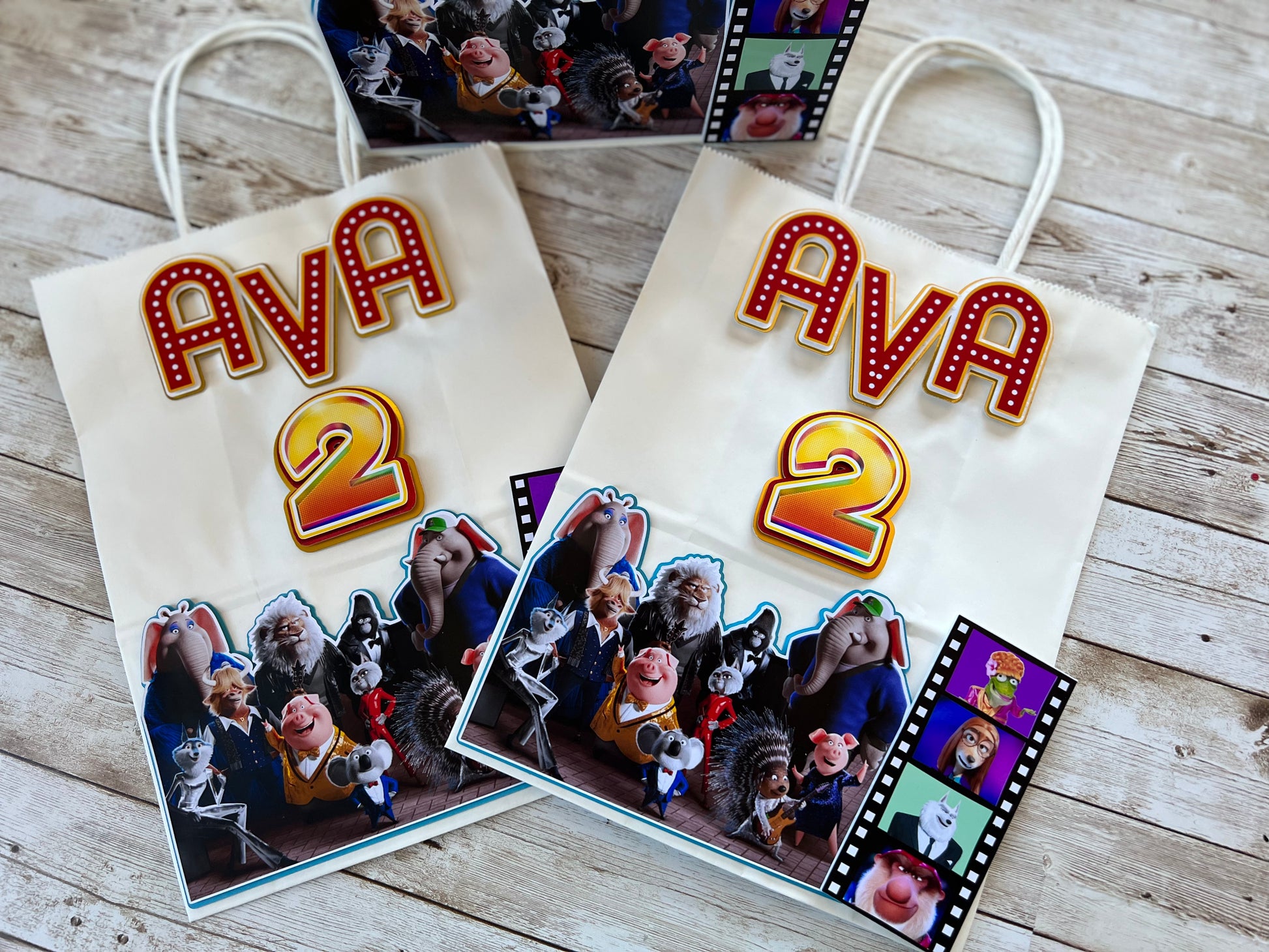 Sing the Movie Party Favor Bags
