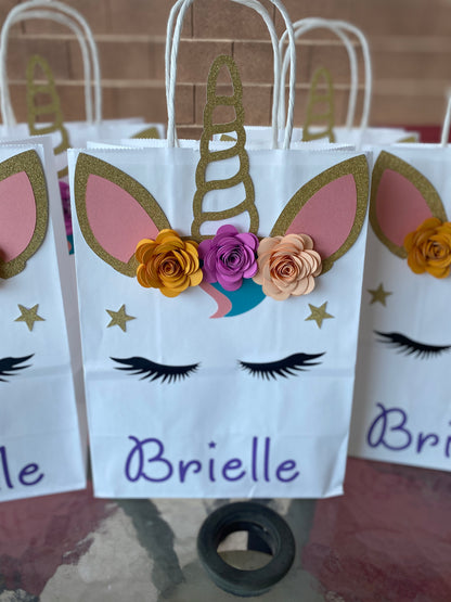 unicorn party bags