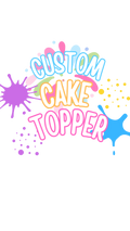 CUSTOM CAKE TOPPER