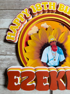 Tyler the creator flower boy cake topper