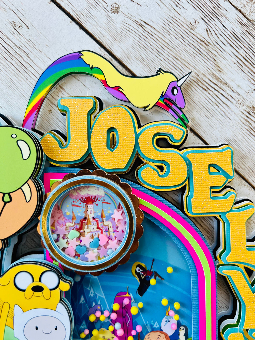 adventure time cake topper