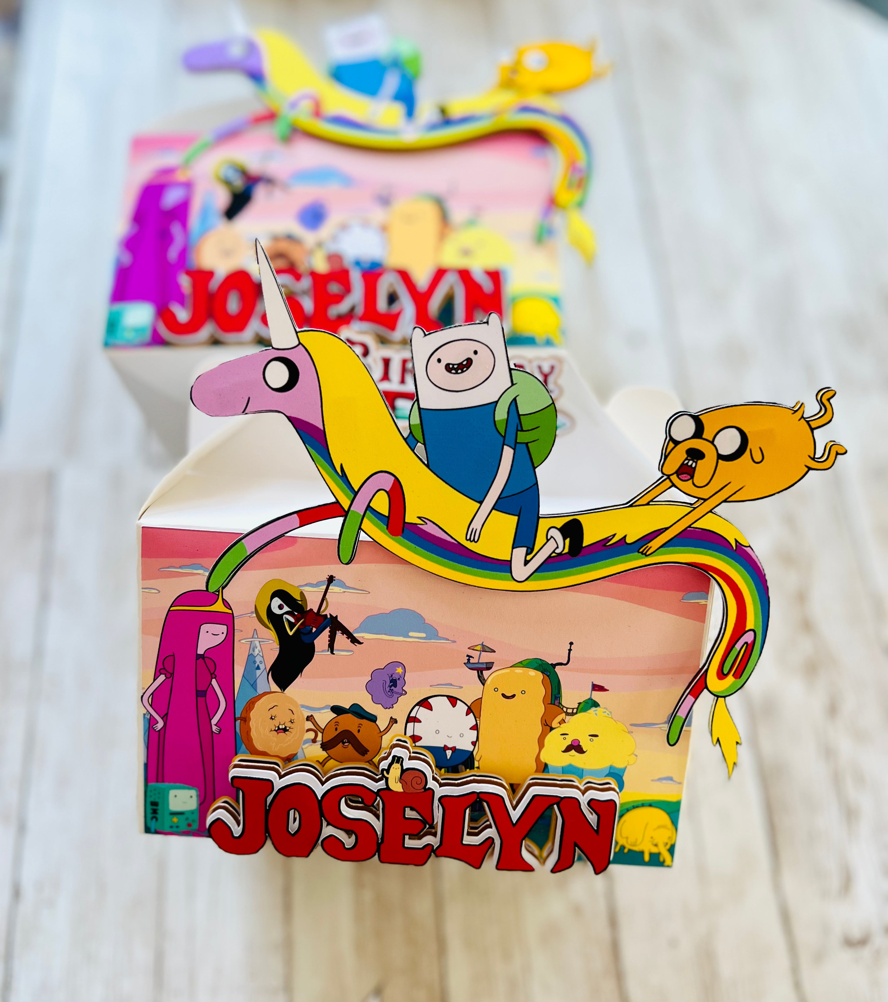 Adventure time gable boxes