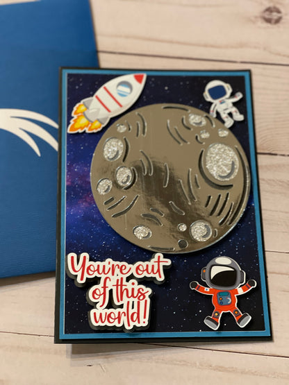 space birthday card