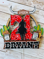 wild west cake toppers 