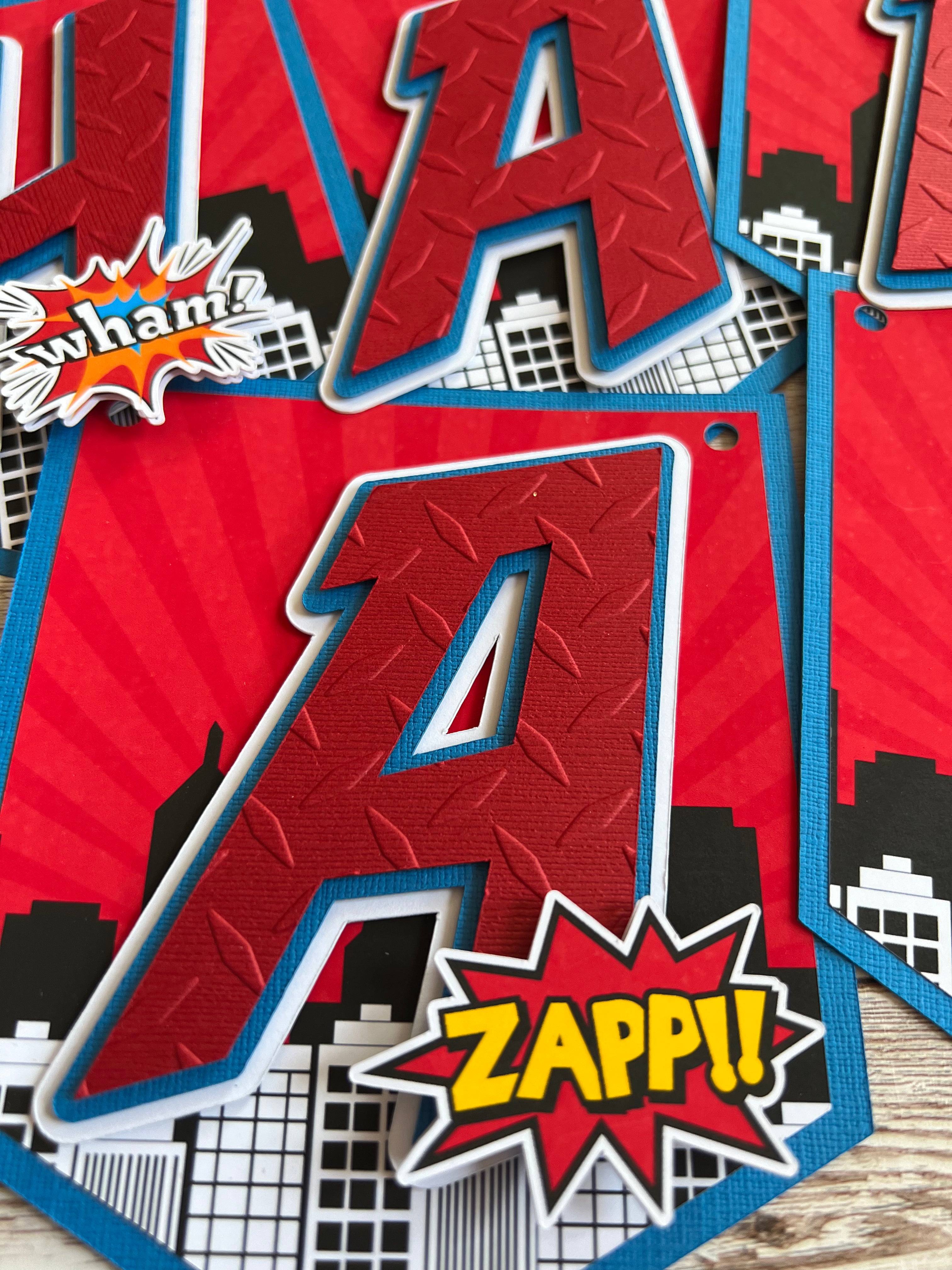 superman birthday banner