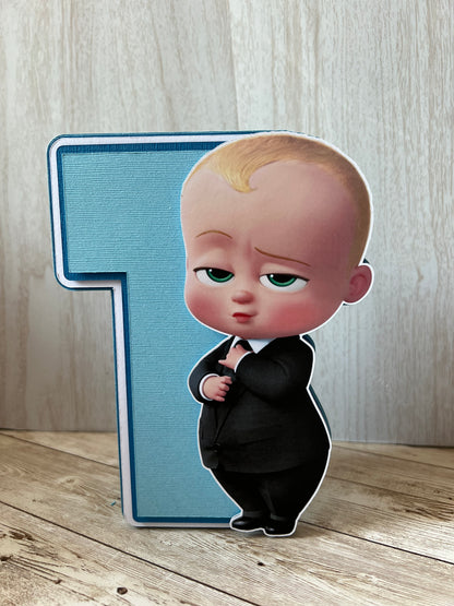 boss baby centerpiece 