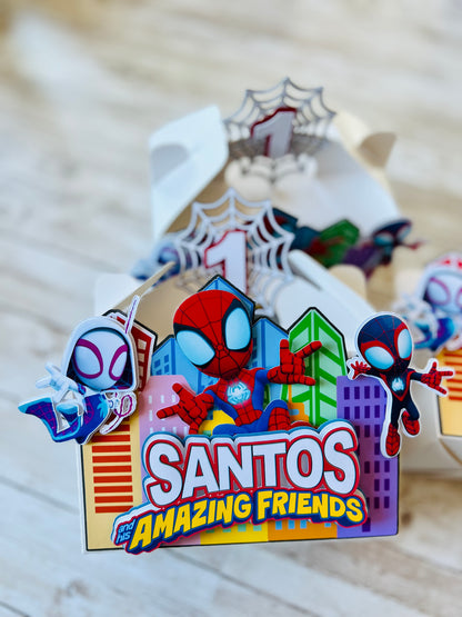 spiderman party favors