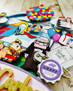 up the movie cake topper