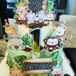 safari theme cake topper