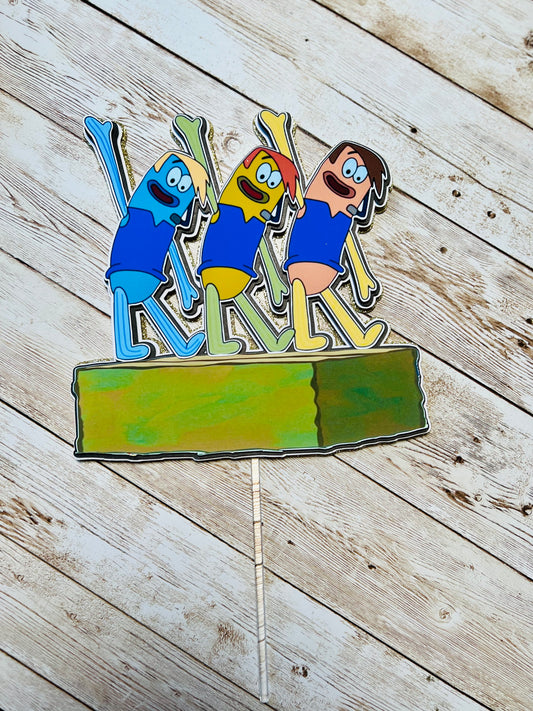 boys who cry cake topper