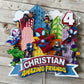 spidey cake topper