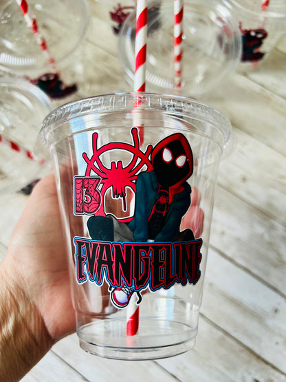 spiderman favor cup