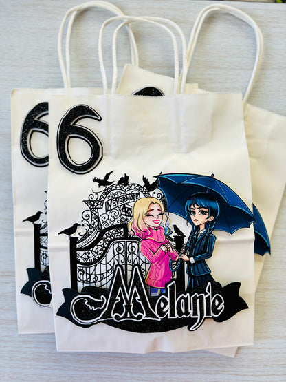 Wednesday Party Favor Bags