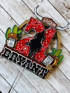 vaqueros cake topper