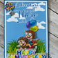 up handmade card