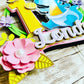 dino baby cake topper