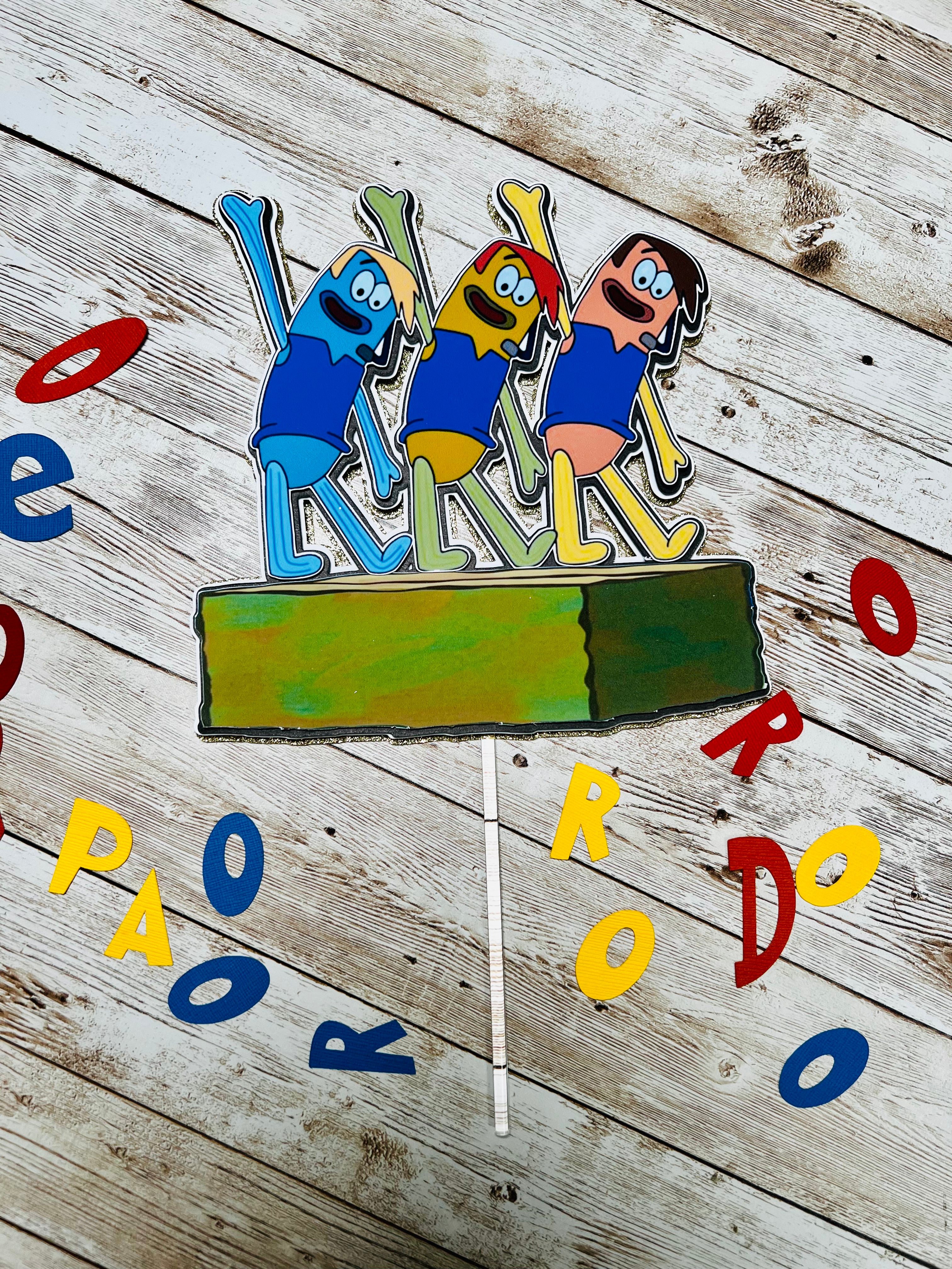 boys who cry cake topper