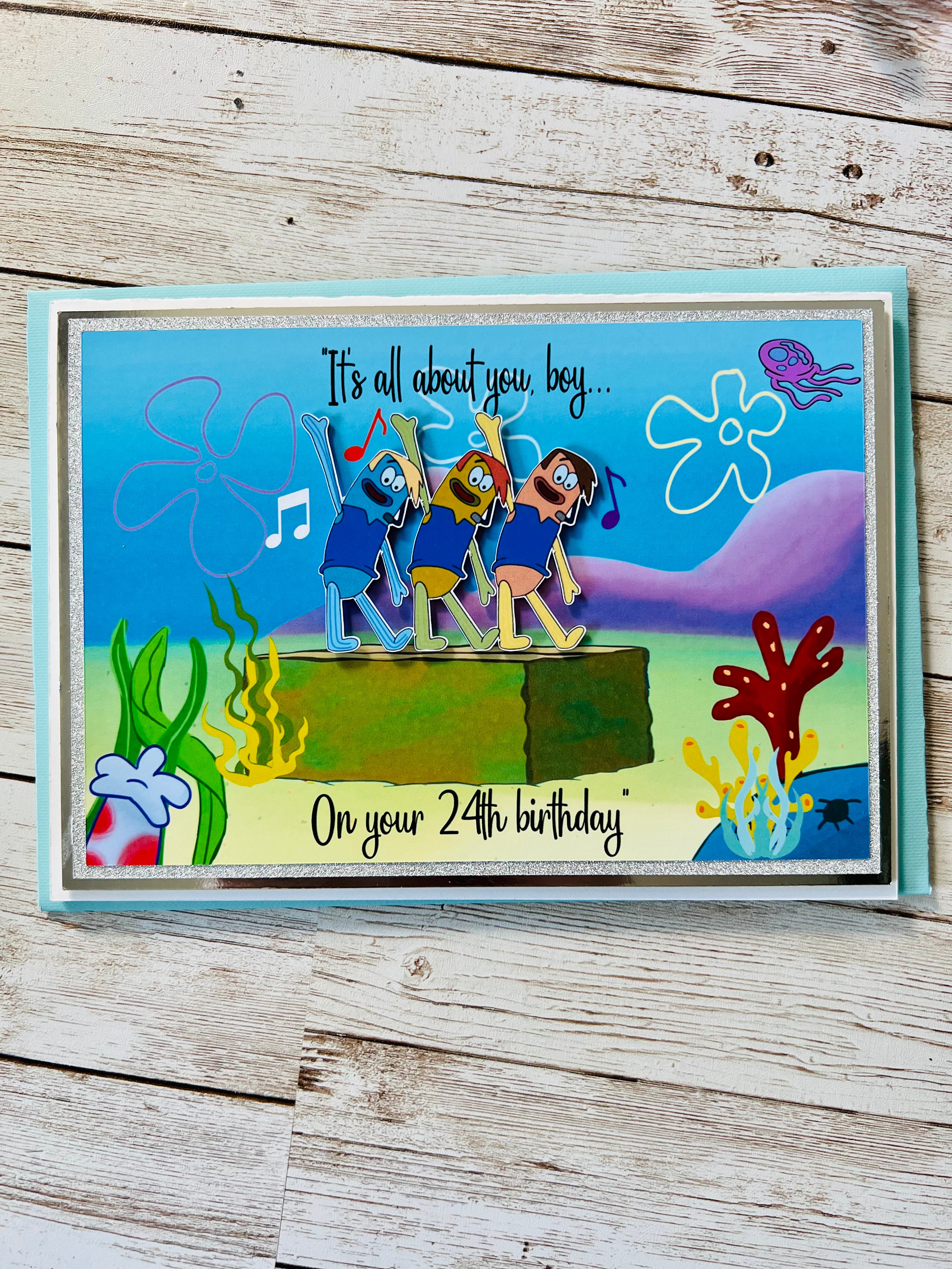 boys who cry birthday card