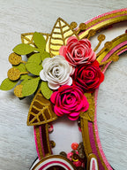 Letter C Shaker Cake Topper