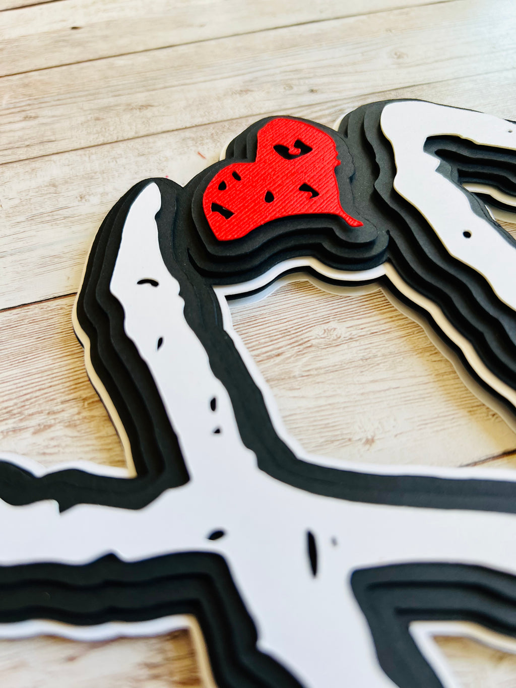 The Weeknd cake topper