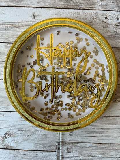 birthday cake topper