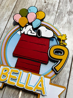 charlie brown cake topper