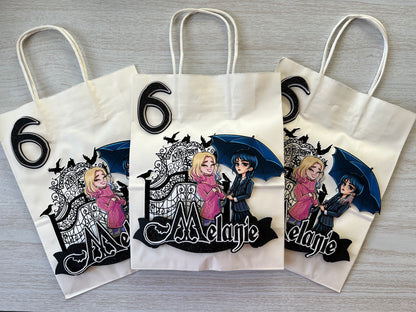 Wednesday Party Favor Bags