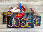 superman favor boxes