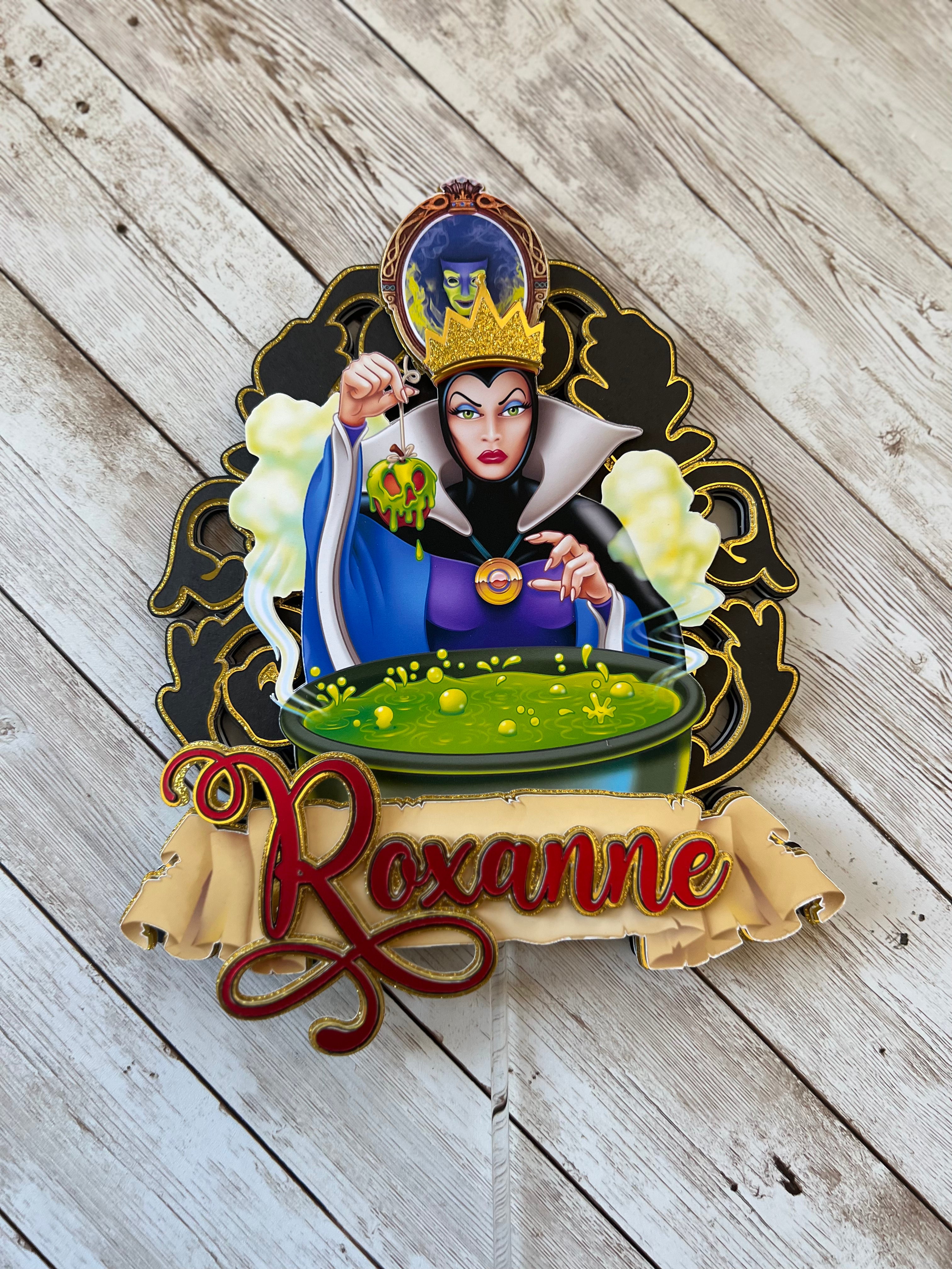Evil Queen Cake Topper