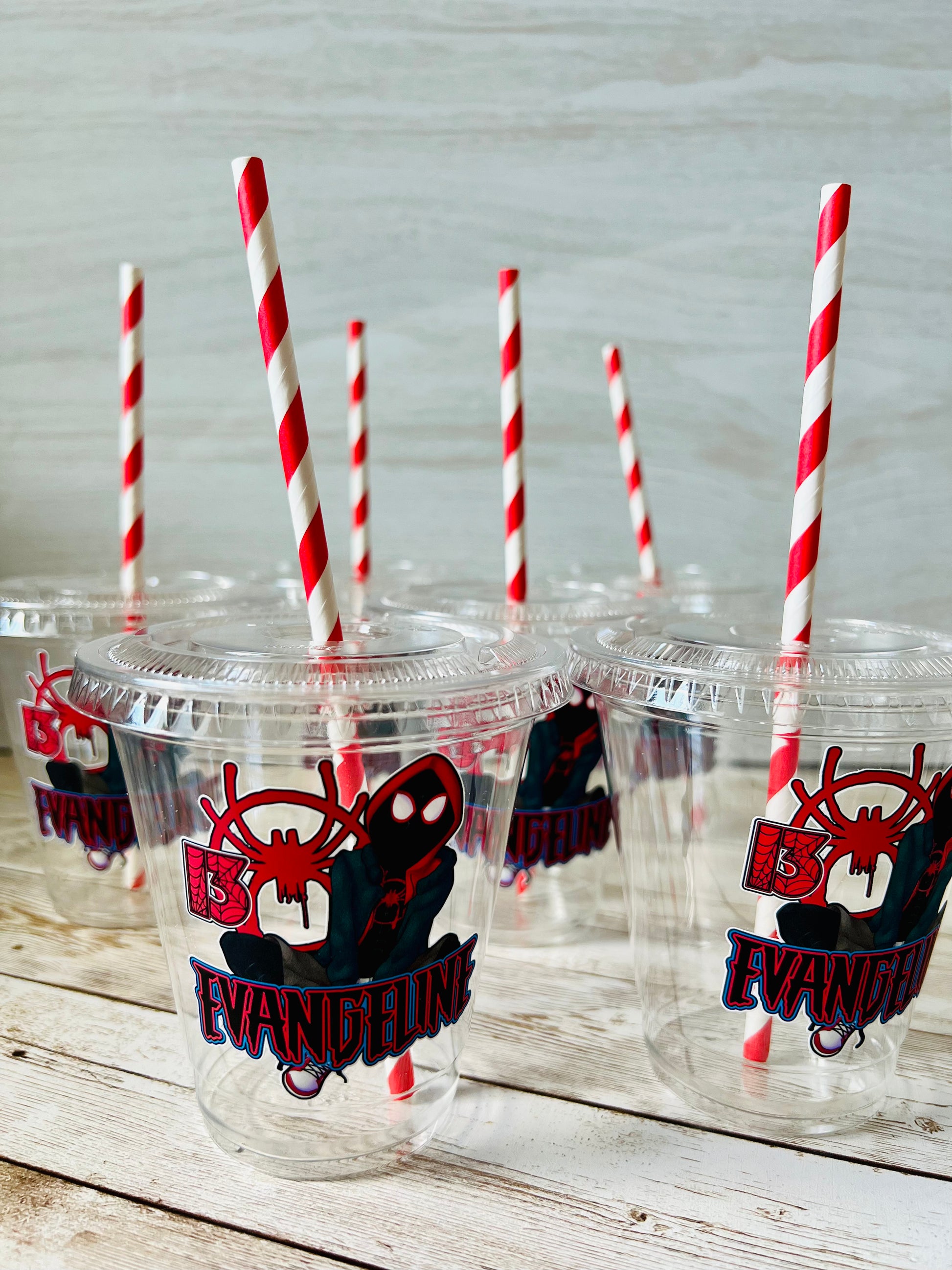 spiderman miles morales party cups 