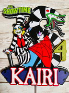 Beetlejuice Cake Topper