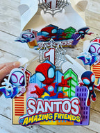 spidey favor boxes