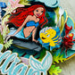 new little mermaid cake topper