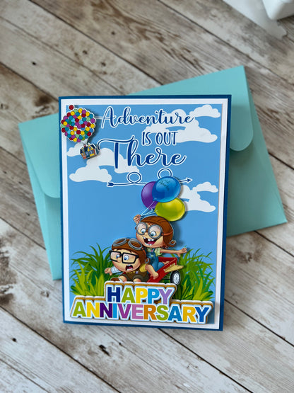 anniversary handmade card