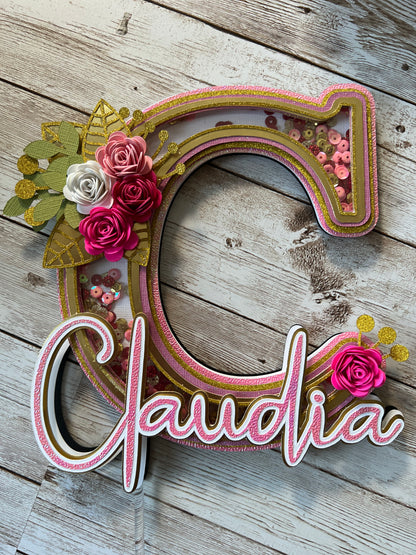 personalized cake topper