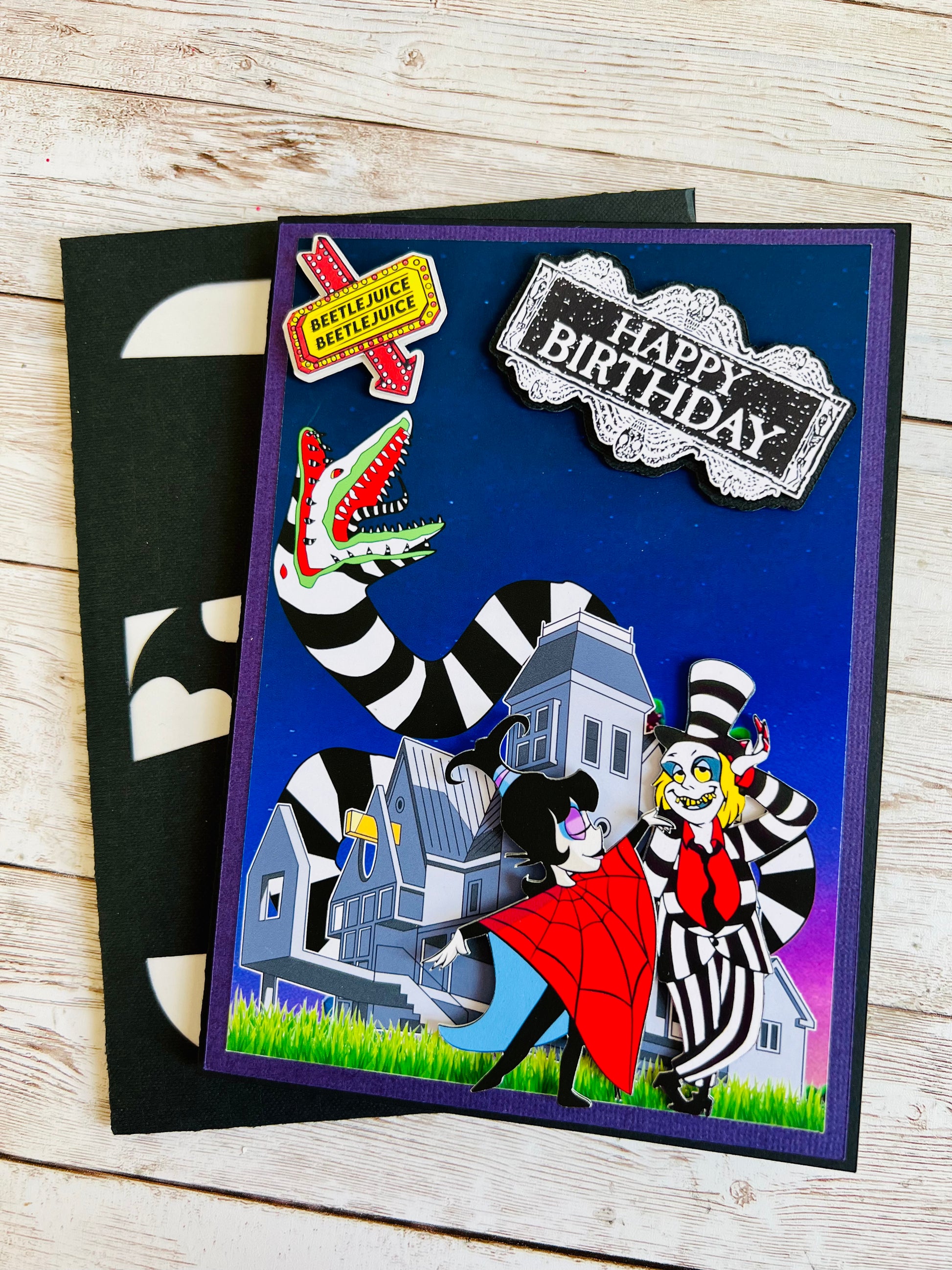 beetlejuice birthday card