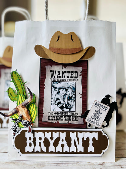 cowboys favor bags