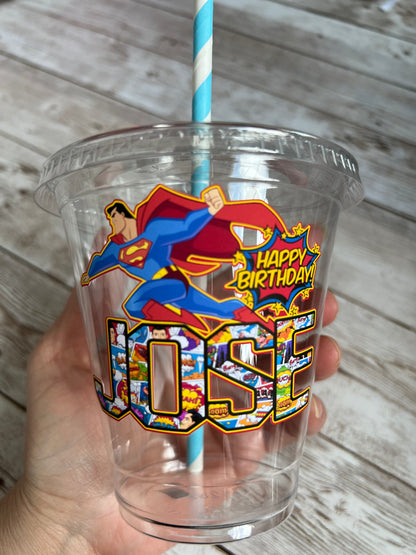 Superman Party Cups