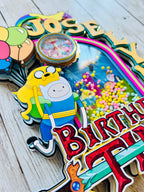 adventure time cake topper