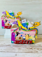 adventure time mini treat boxes