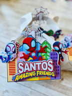 spidey and his friends favor boxes