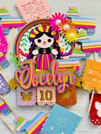 fiesta cake topper