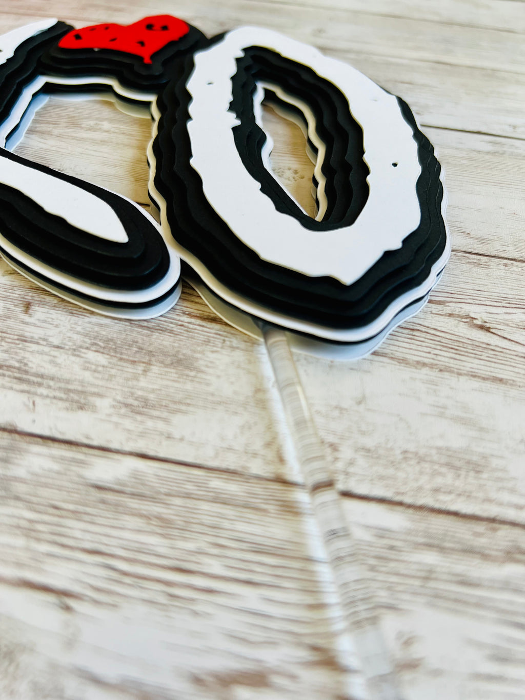 The Weeknd Cake topper