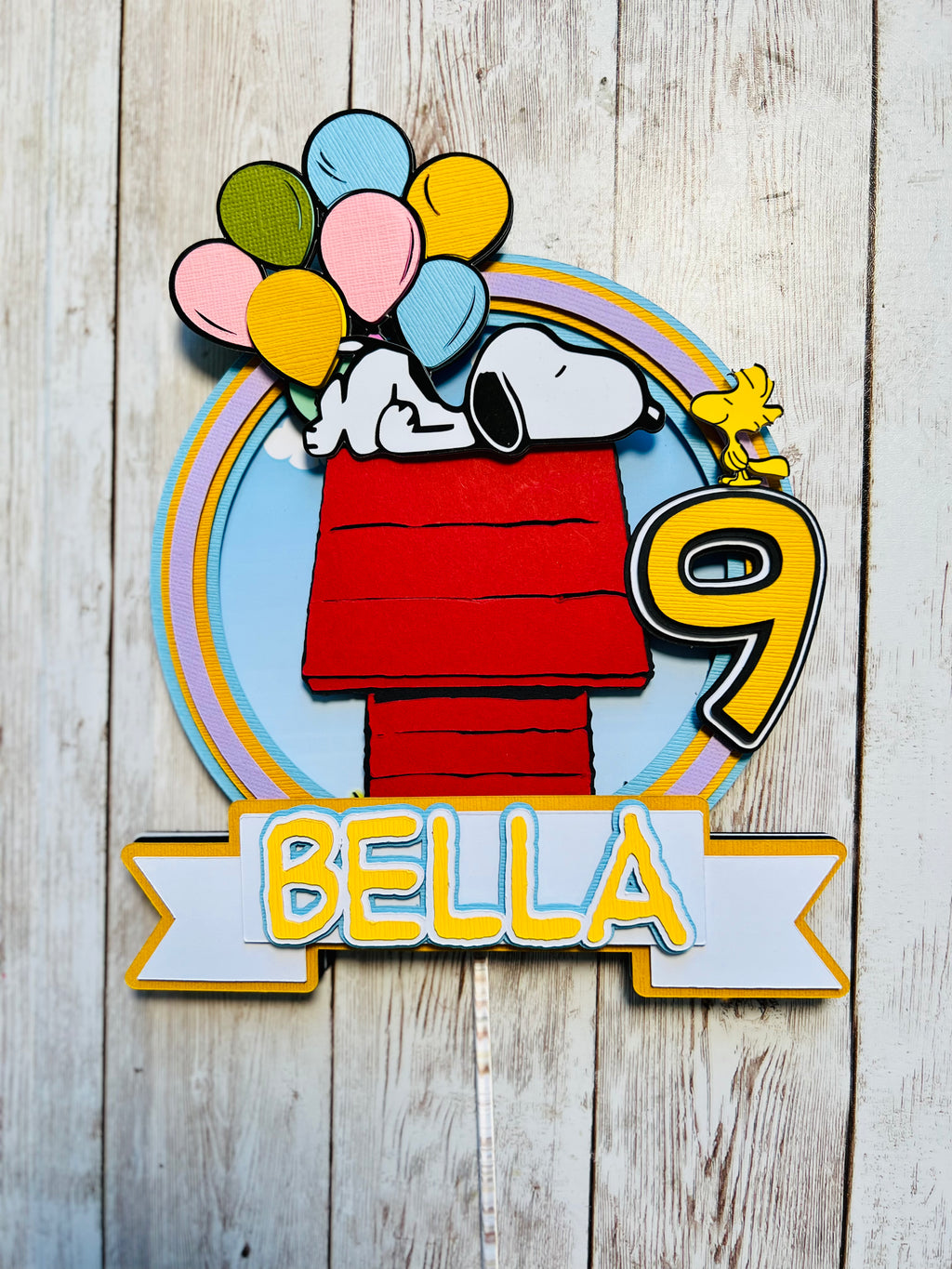 snoopy cake topper