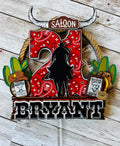 cowboy cake topper