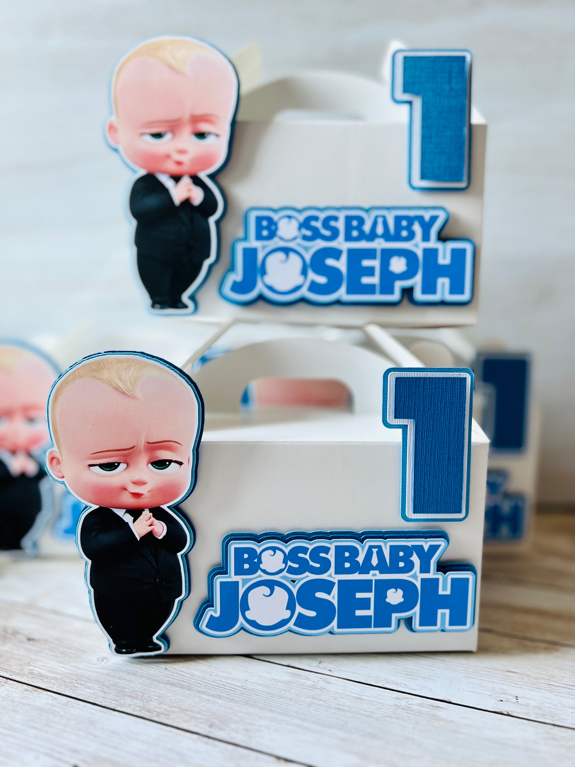 Boss Baby Party Favor Boxes – Yoryina Creations