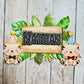 jungle cake topper