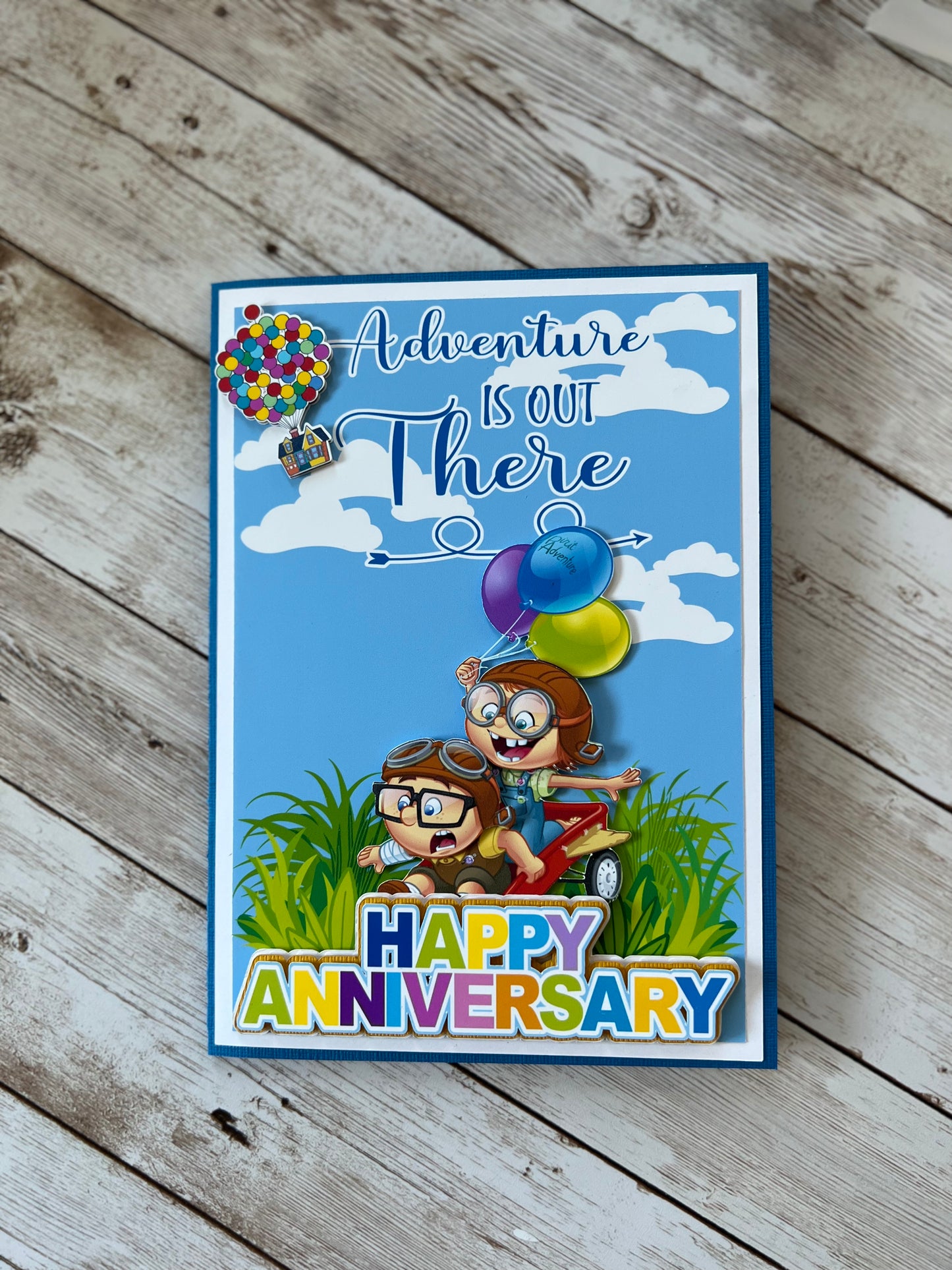 up anniversay card