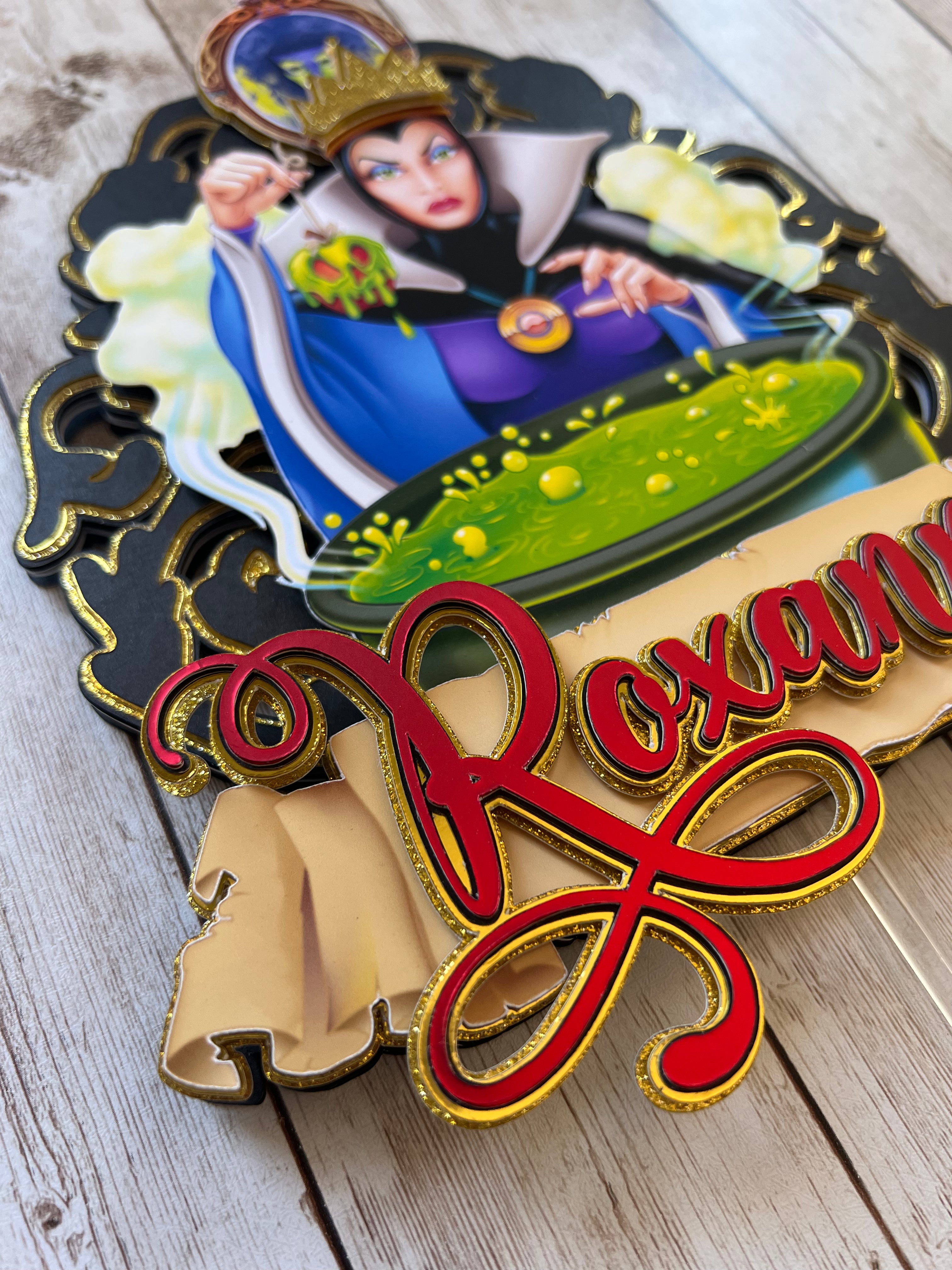 Evil Queen Cake Topper
