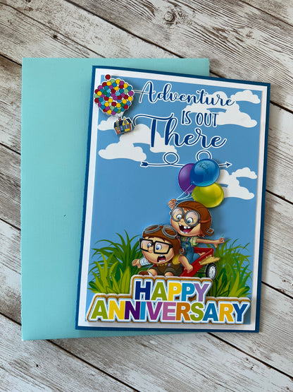 Up The Movie Anniversary card